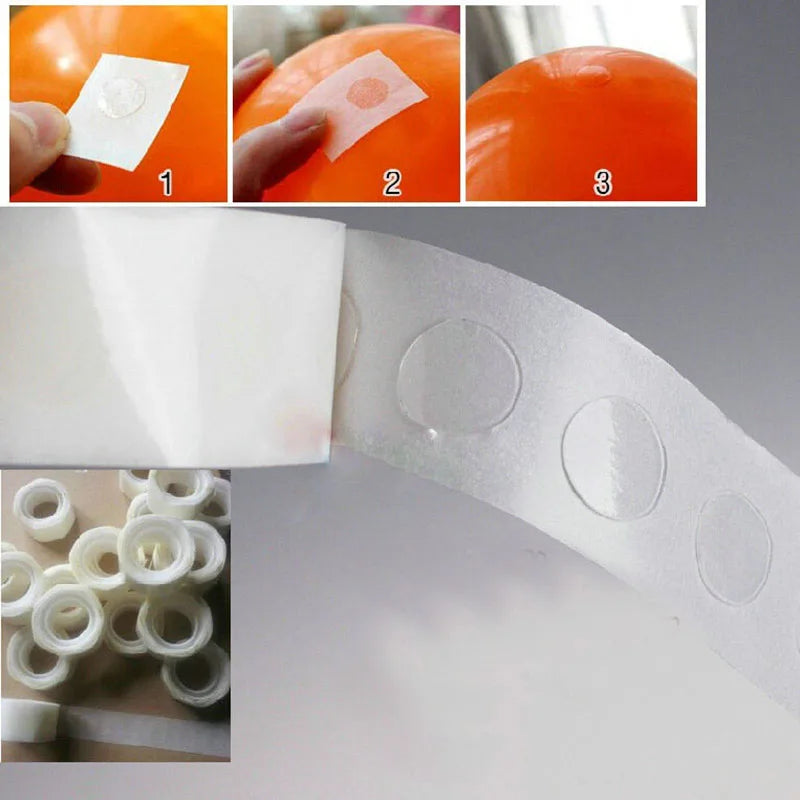 100/200/300 Points Balloon Attachment Glue Dot Ballon Wall Ceiling Adhesive Stickers Birthday Party Wedding Balloons decoration | 3