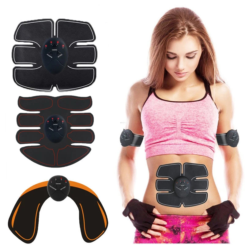 Electric Muscle Stimulator EMS Wireless Buttocks Hip Trainer Abdominal ABS Stimulator Fitness Body Slimming Massager | 0