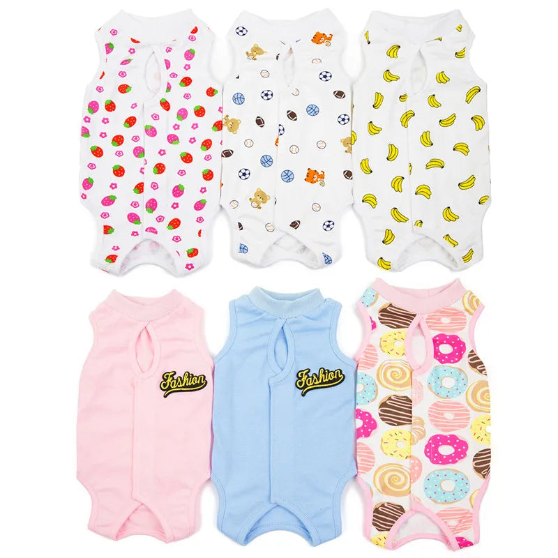 Cat Physiological Pants Dog Shorts S-XL Pet Puppy Dog Cat Washable Female Diaper Sanitary Jumpsuit Underwear Brief | 5