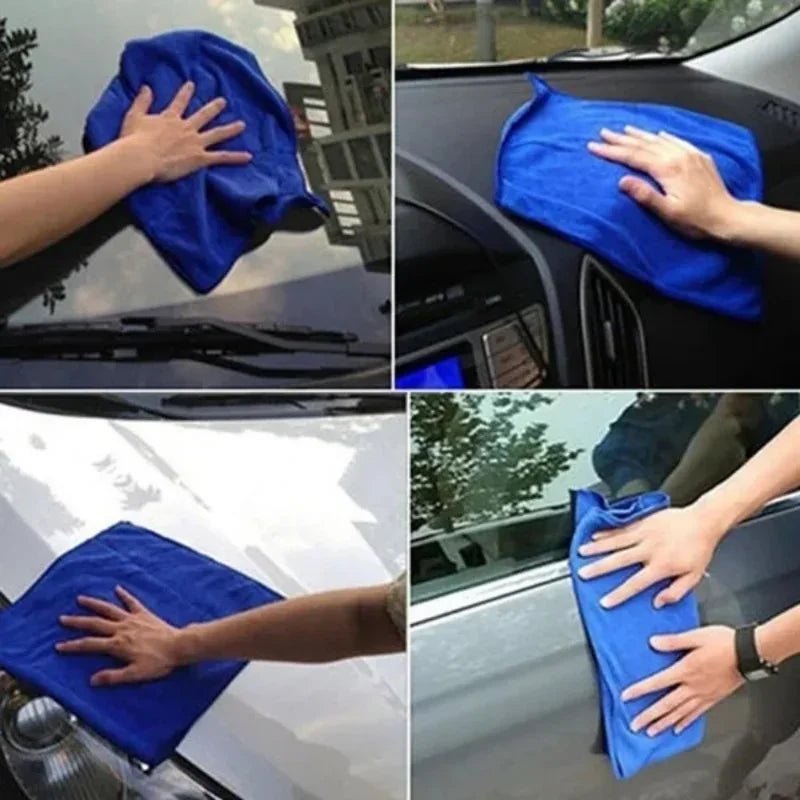 1-20Pcs Microfiber Towels Car Wash Drying Cloth Towel Household Cleaning Cloths Auto Detailing Polishing Cloth Home Clean Tools | 3