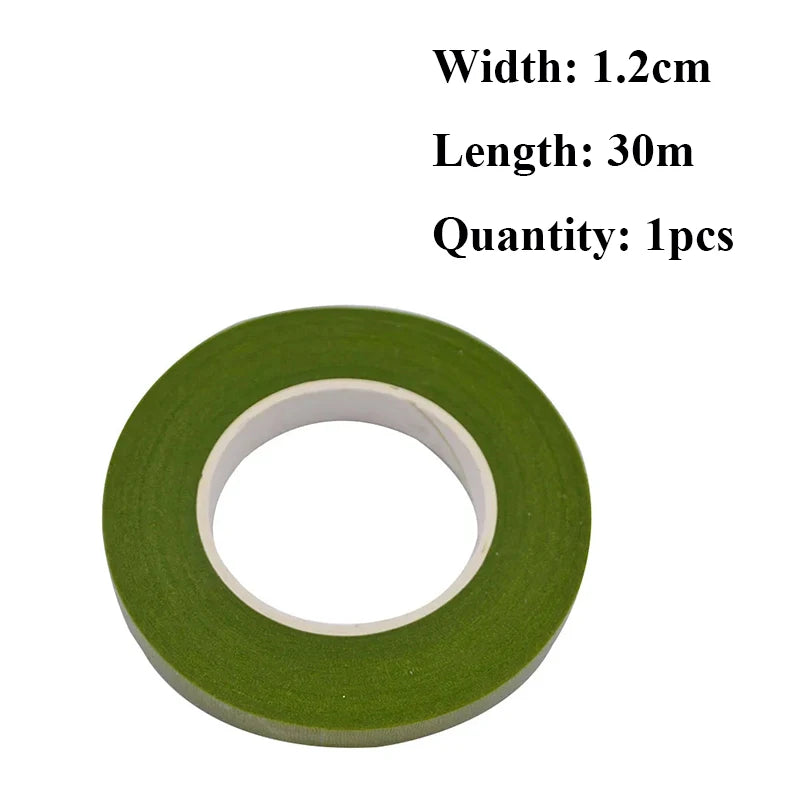 #26 #20 Paper Floral Wire 0.45mm/0.9mm Diameter 36cm 30mm Long Iron Wire Useds For DIY Nylon Stocking Flower Branche Making | Color:B