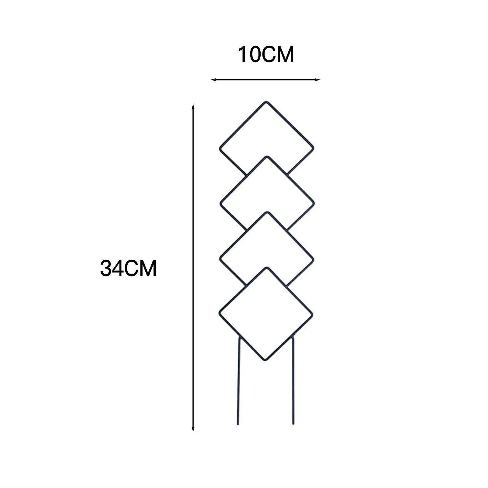 Climbing Plant Trellis Plant Support Garden Stake Stand Climbing Rack Iron Flower Trellis Frame Stand Holder Garden Decor | Color:Style 6