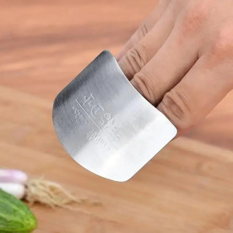 1 Pcs Stainless Steel Kitchen Tool Hand Finger Protector Knife Cut Slice Safe Guard | 5