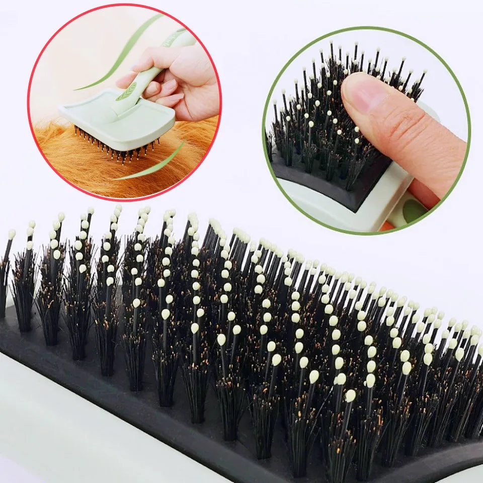 Dog Comb Pet Hair Remover No Hurt Brush for Dogs Hair Pulling Massage Dog Brush Soft Dogs Brushes Cleaning Cat Comb Pet Products | 0