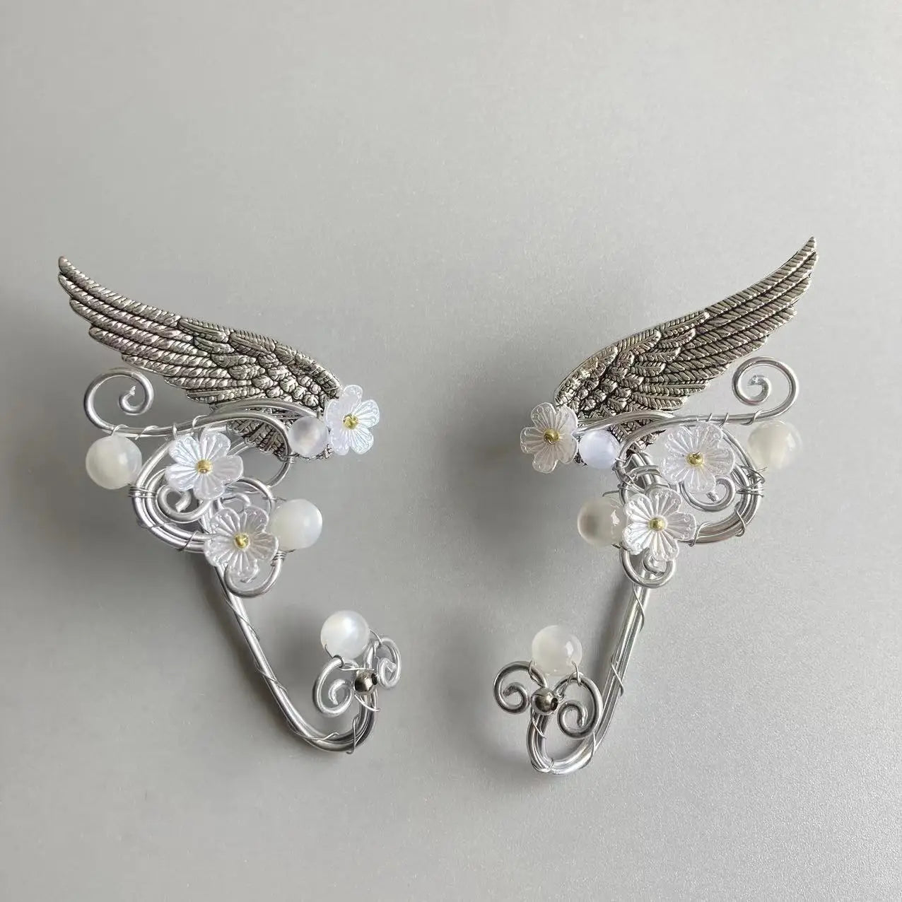 Elf Crown  Minimalist Woodland Tiara Deer Antlers Elven Headpiece Festival Boho Wedding Bride Fairy Costume Circlet Renaissance | Color:1pair