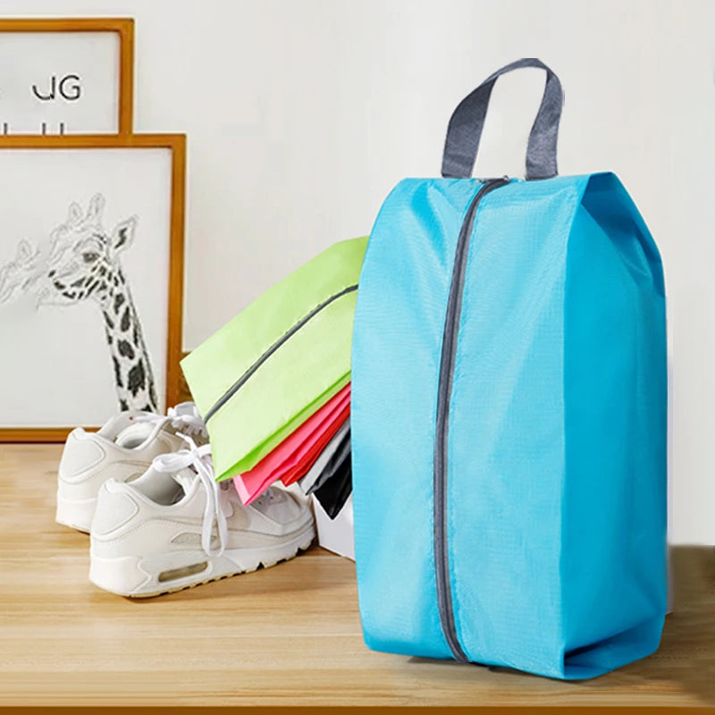 Dustproof Shoes Storage Bags Travel Portable Shoes Bag with Sturdy Zipper Pouch Case Waterproof Pocket Shoes Organizer | 3