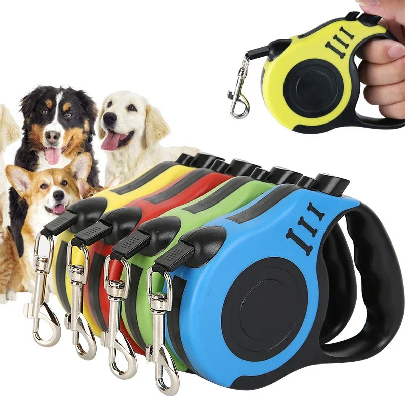 3M/5M Retractable Dog Leash Automatic Flexible Dog Puppy Cat Traction Rope Belt Dog Leash for Small Medium Dogs Pet Products | 0