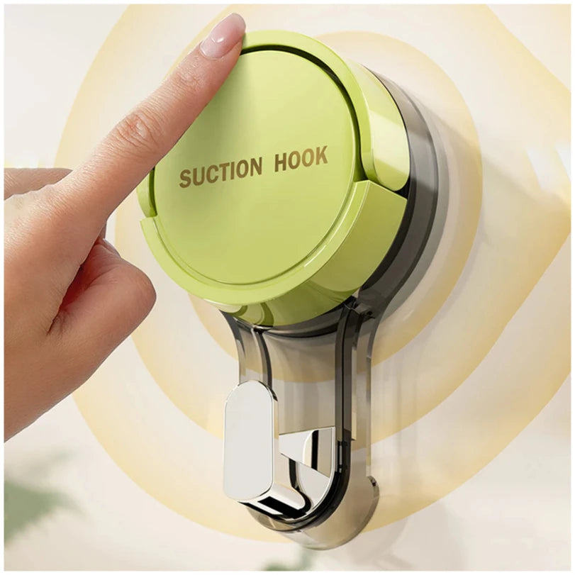 1/2PCS Suction Cup Hooks No Punching Wall Hooks for Bathroom Kitchen Bedroom Reusable Towel Clothes Hanger Hook Home Organizer | 2