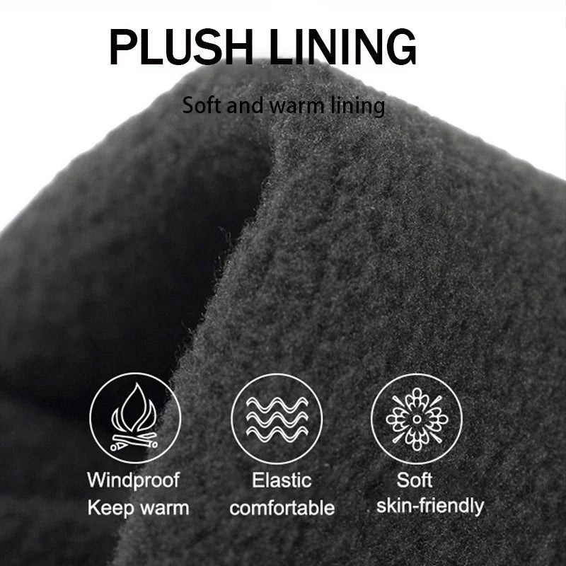 Winter Warm Gloves Touch Screen Windproof Cold-proof Cycling Gloves, Men's Women's Running, Hiking Skiing Gloves | 4