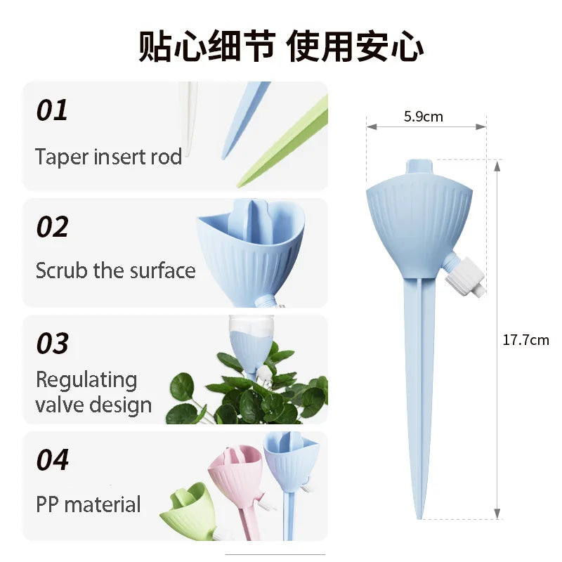New Flower Watering Device Dripper Automatic Watering Adjustable Flow Rate Watering Flower Irrigator Water Seepage Device | 3