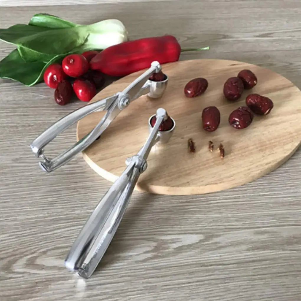 Hot! 1PC Cherry Fruit Pitter Tool Zinc Alloy Corer Accessory Home Kitchen Household Manual Pressing Olive Pitters Gadget | 0