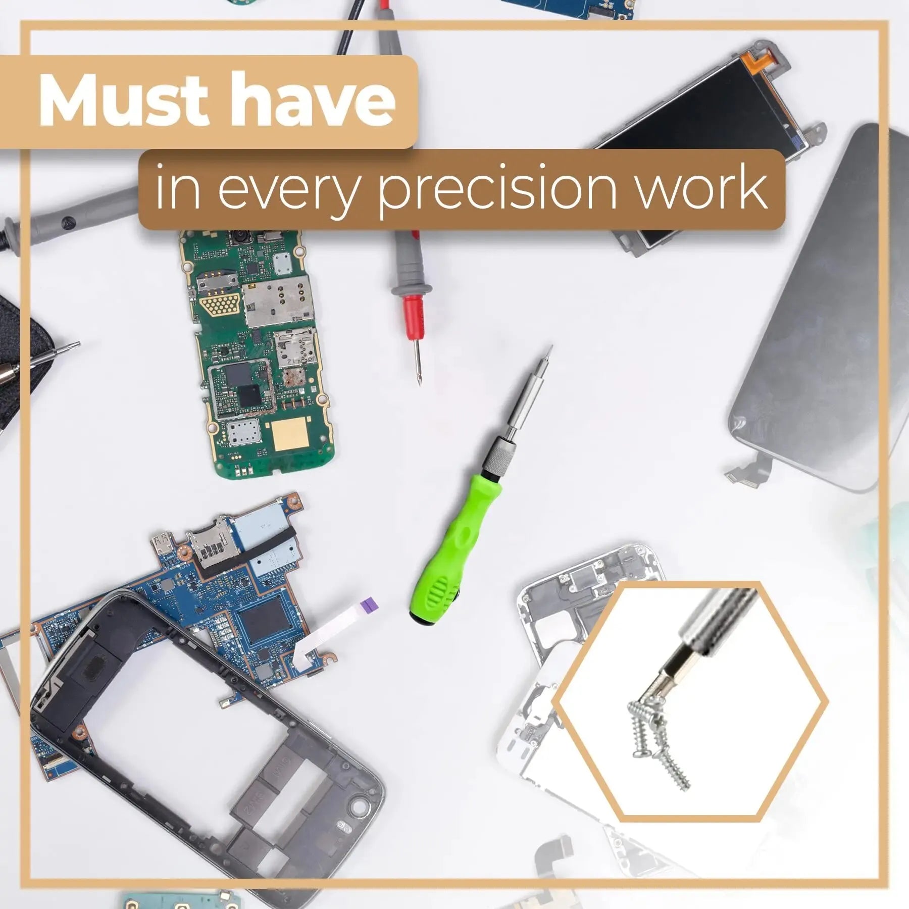 Mini 32-in-1 Precision Screwdriver Set Magnetic Phillips Bits Multifunctional Hand Repair Tool Kit for Phone Watch Glasses PC | 2