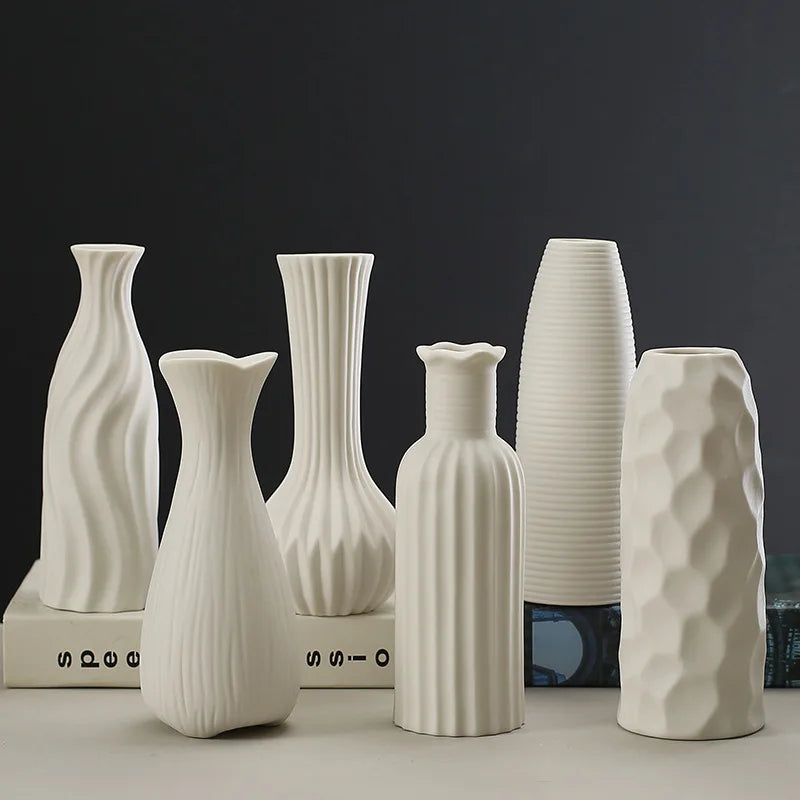 Home High-End Sensory Embryo Flower Vase Interior Decoration Ceramic Vase Artistic Decoration Desktop Flower Vase | 0