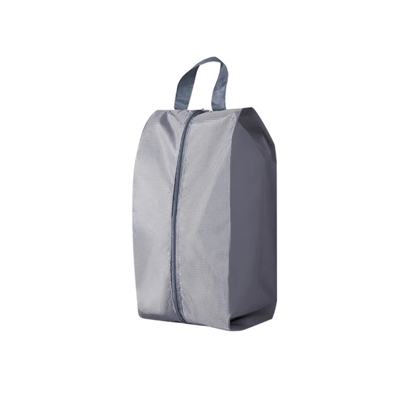 Dustproof Shoes Storage Bags Travel Portable Shoes Bag with Sturdy Zipper Pouch Case Waterproof Pocket Shoes Organizer | Color:Gray