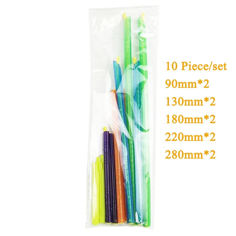 5/10pcs Food Sealing Clips Snack Bag Sealer Reusable Closure Sticks Kitchen Fresh Keeping Clamp Rod Food Saver Storege Organizer | Color:10 piece