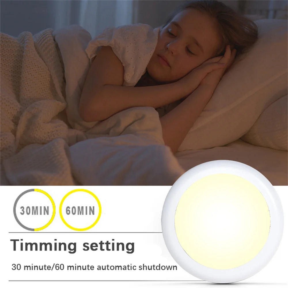 RGB LED Under Cabinet Lights with Remote Control Battery Powered Wireless Dimmable Night Lamp LED Lights for Home Wardrobe Light | 3