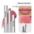 Long Lasting Moisturizing Lipstick Natural Lip Plumper Makeup Lip Plumping Gloss Cosmetics Exfoliating For Lip Care Product | Color:2pcs pink