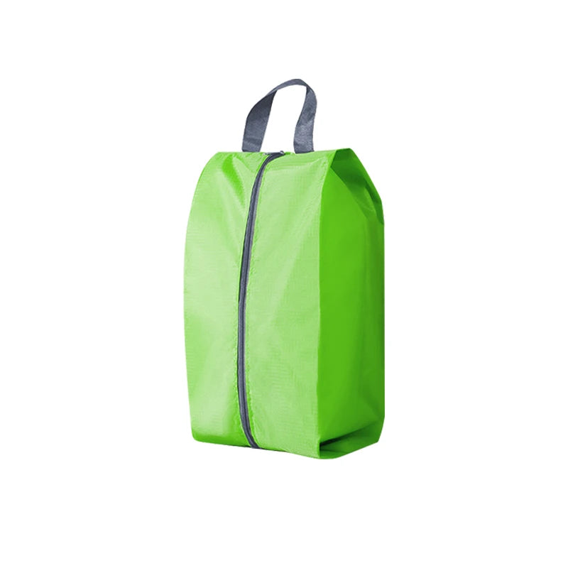 Dustproof Shoes Storage Bags Travel Portable Shoes Bag with Sturdy Zipper Pouch Case Waterproof Pocket Shoes Organizer | Color:Green