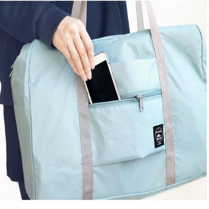 Foldable Travel Duffel Bag for Airlines Carry on Bag for Women and Girls Lightweight Large Capacity Sports Weekend Trip Overnigh | 3