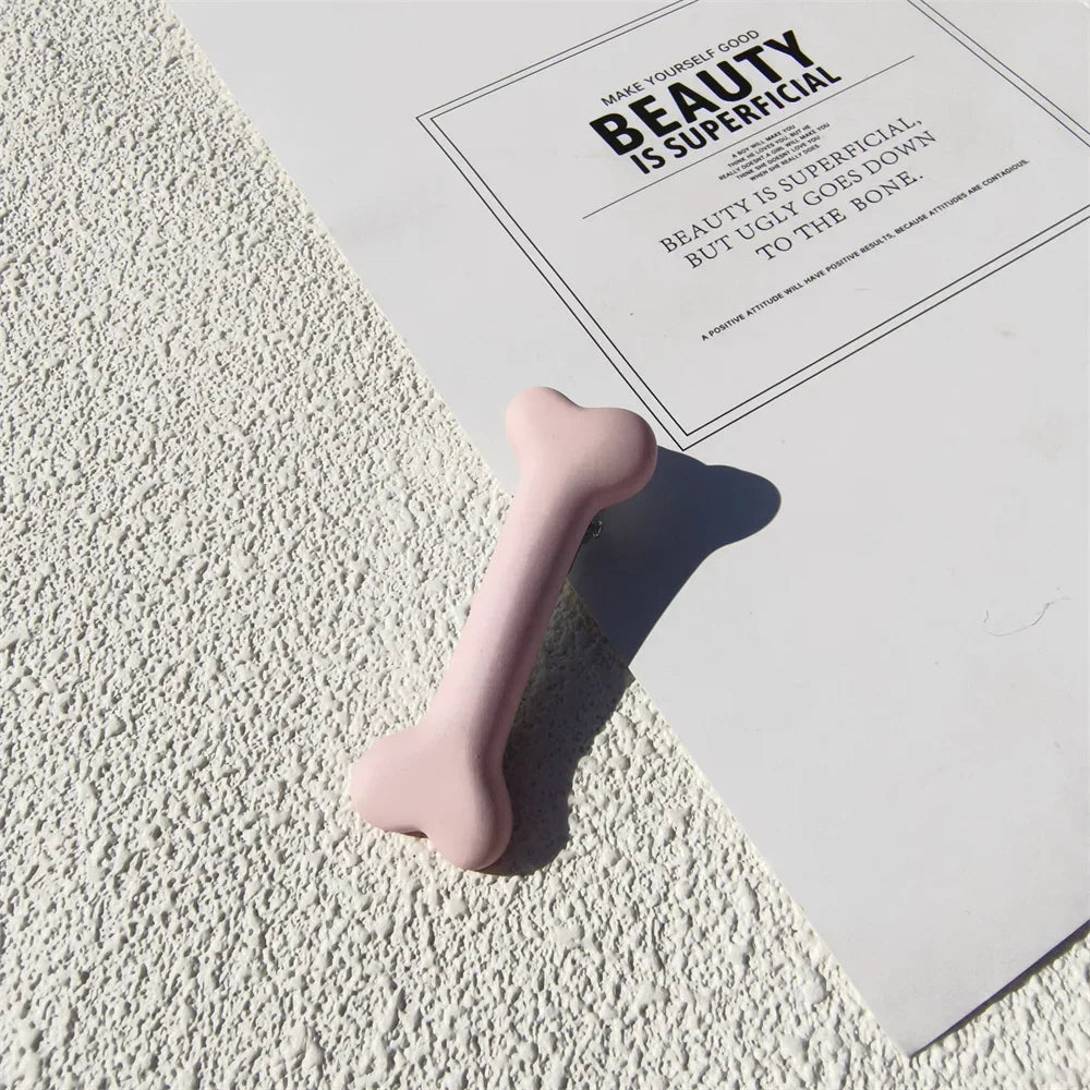 Charm Dog Hair Band Pet Dog Bone Design Fashion Hair Decoration Barrettes Hairpin Headwear Hair Clips Cat Supplies | Color:4