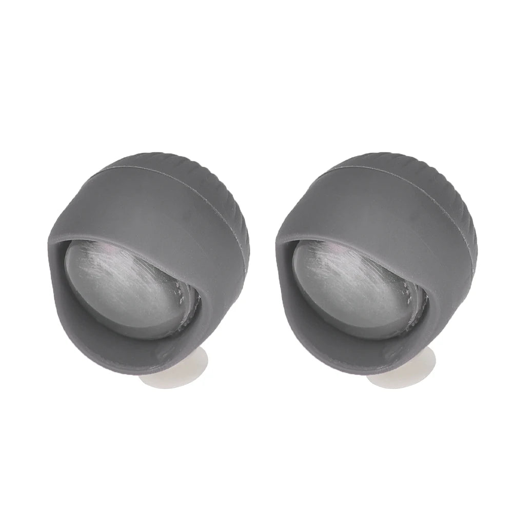 2pcs PVC LED Shoe Lights Charms Accessories for Night Rides, Walks & Dog Walks,Shoes Charms, 3 Lighting Modes | Color:GRAY