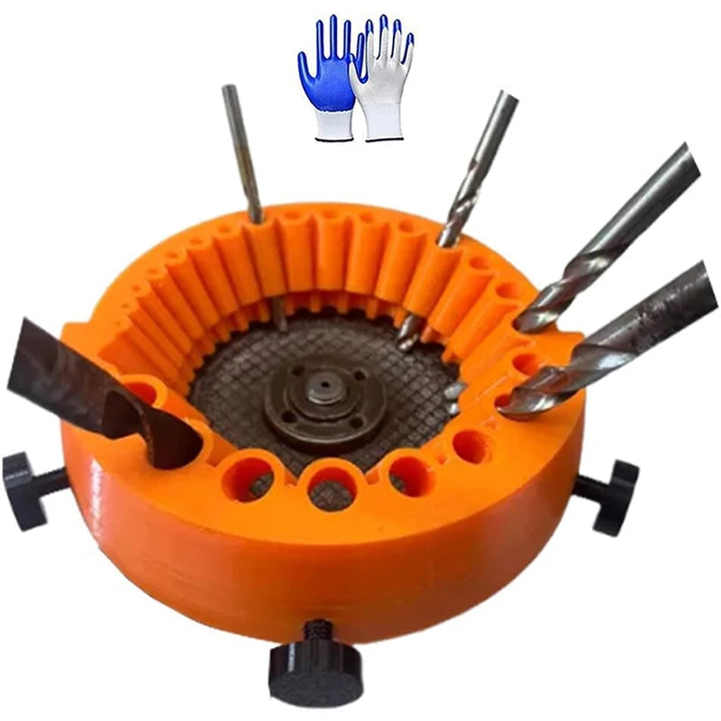 Multipurpose Drill Bit Grinding Sharpener Polishing Grinding Tool 125mm Angle Grinder Powered Tool Parts For 2-13mm Drill Bits | 0