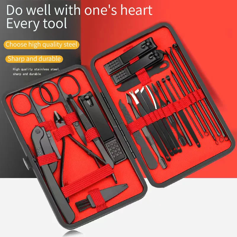 Nail Clipper Set Set Convenient Beauty Tools Nail Clipper Manicure Nail Trimmer Pedicure Knife Ear Peeling Knife Nail Manicure T | 2