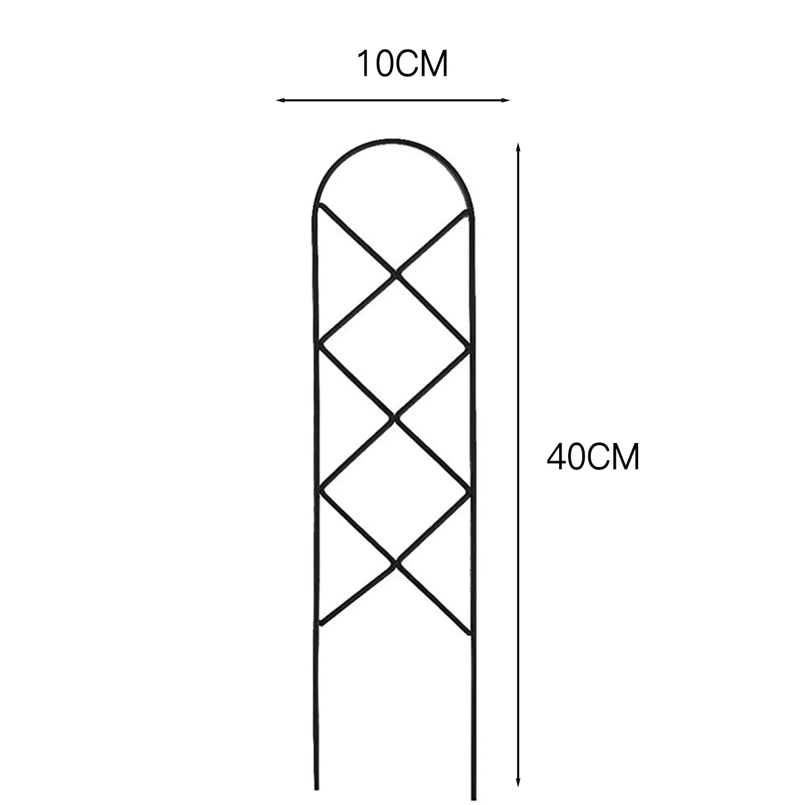 Climbing Plant Trellis Plant Support Garden Stake Stand Climbing Rack Iron Flower Trellis Frame Stand Holder Garden Decor | Color:Style 3