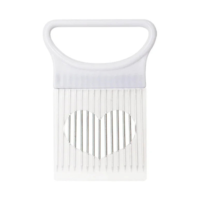 Onion Plugs Tomatoes Potatoes Cutters Onion Pins Fruit & Vegetable Tools Cutter Lemon Onion Holder Kitchen Gadgets | Color:White