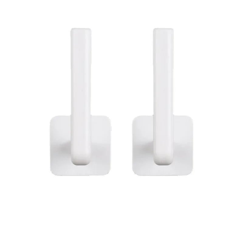 1/2pcs Adhesive Toilet Roll Paper Holder Organizer Wall Mount Storage Stand Kitchen Bathroom No Drill Tissue Towel Dispenser | 5