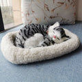 Breathing Cat Simulation Pet Model Ornaments Plush Sleeping Cat Dog Home Decoration Ornament Photography Props Crafts B-day Gift | Color:06