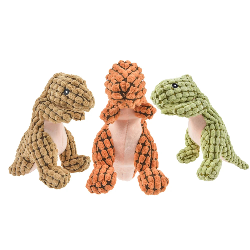 Cats and Dogs Pet Plush Dinosaur Toys Interactive Dog Chew Toys Plush Stuffing Pet Supplies Dog Toys for Small Dogs | 2