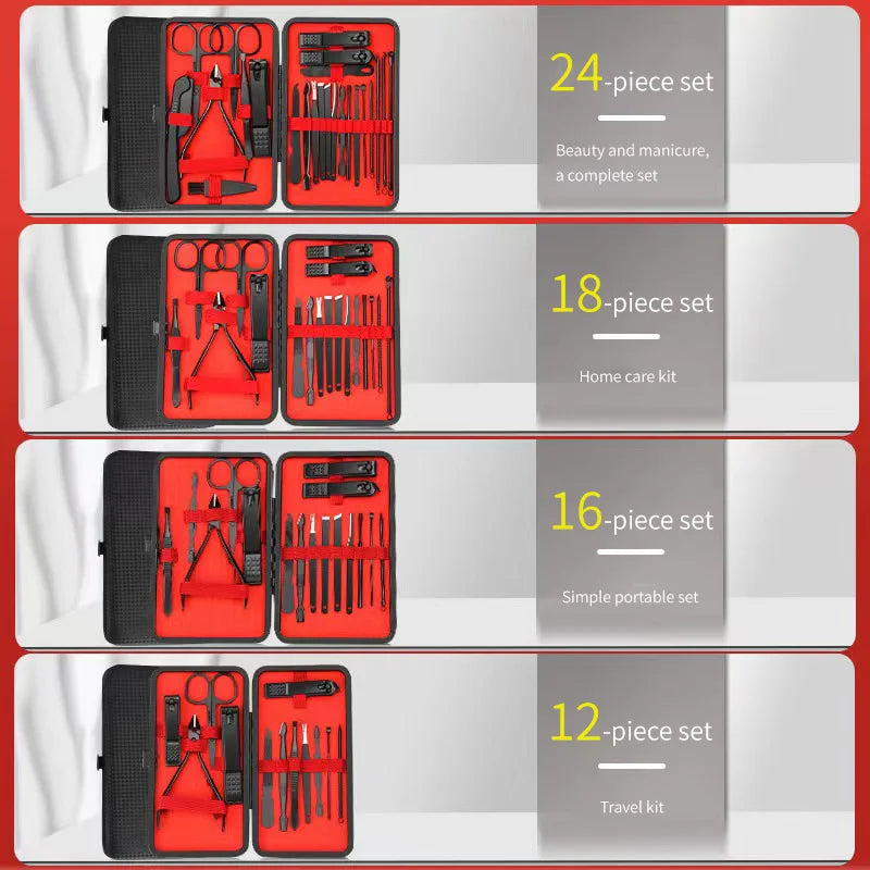 Nail Clipper Set Set Convenient Beauty Tools Nail Clipper Manicure Nail Trimmer Pedicure Knife Ear Peeling Knife Nail Manicure T | 1