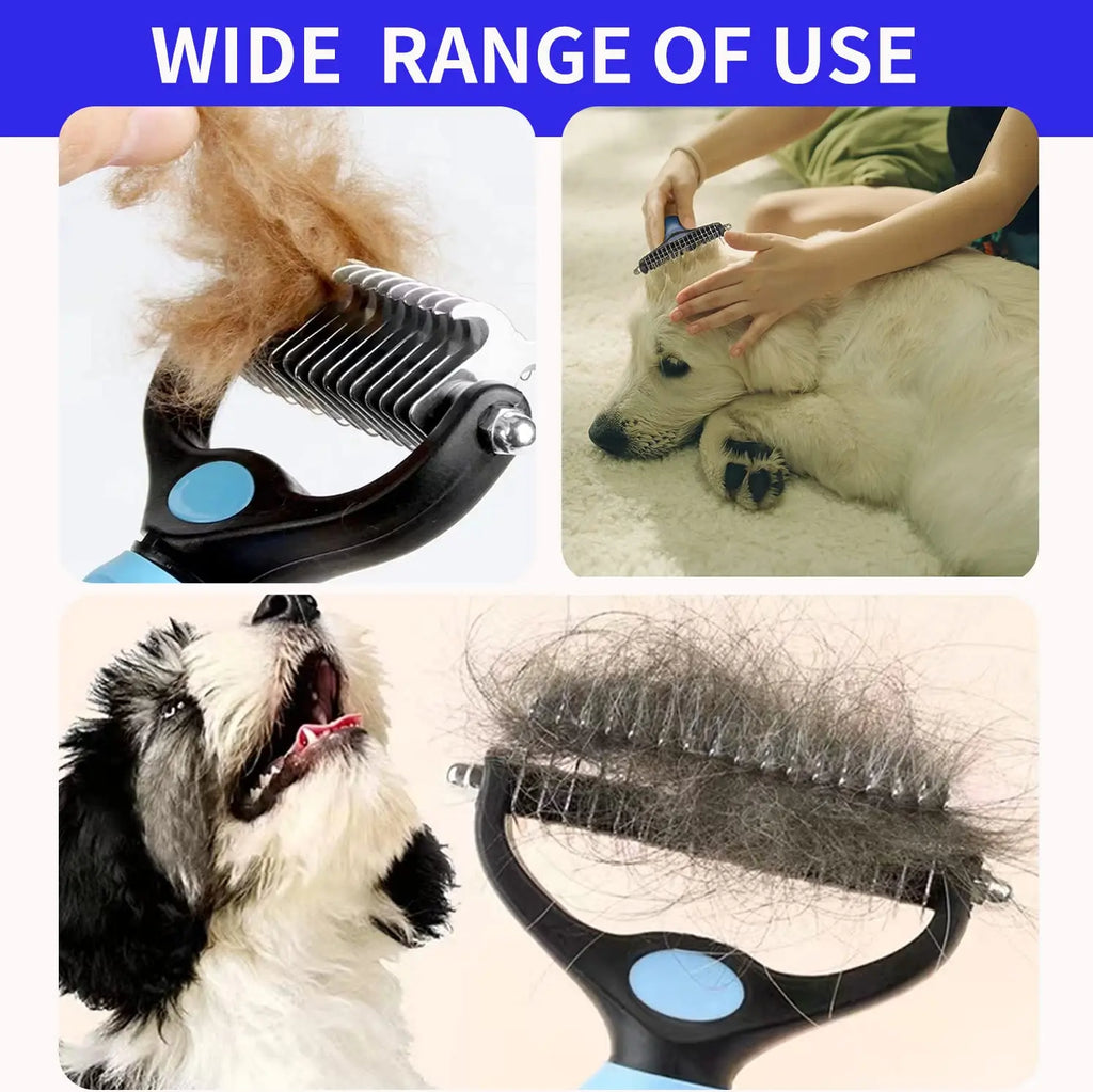 Professional Pet Deshedding Brush Dog Hair Remover Pet Fur Knot Cutter Puppy Cat Comb Brushes Dogs Grooming Shedding Supplies | 5