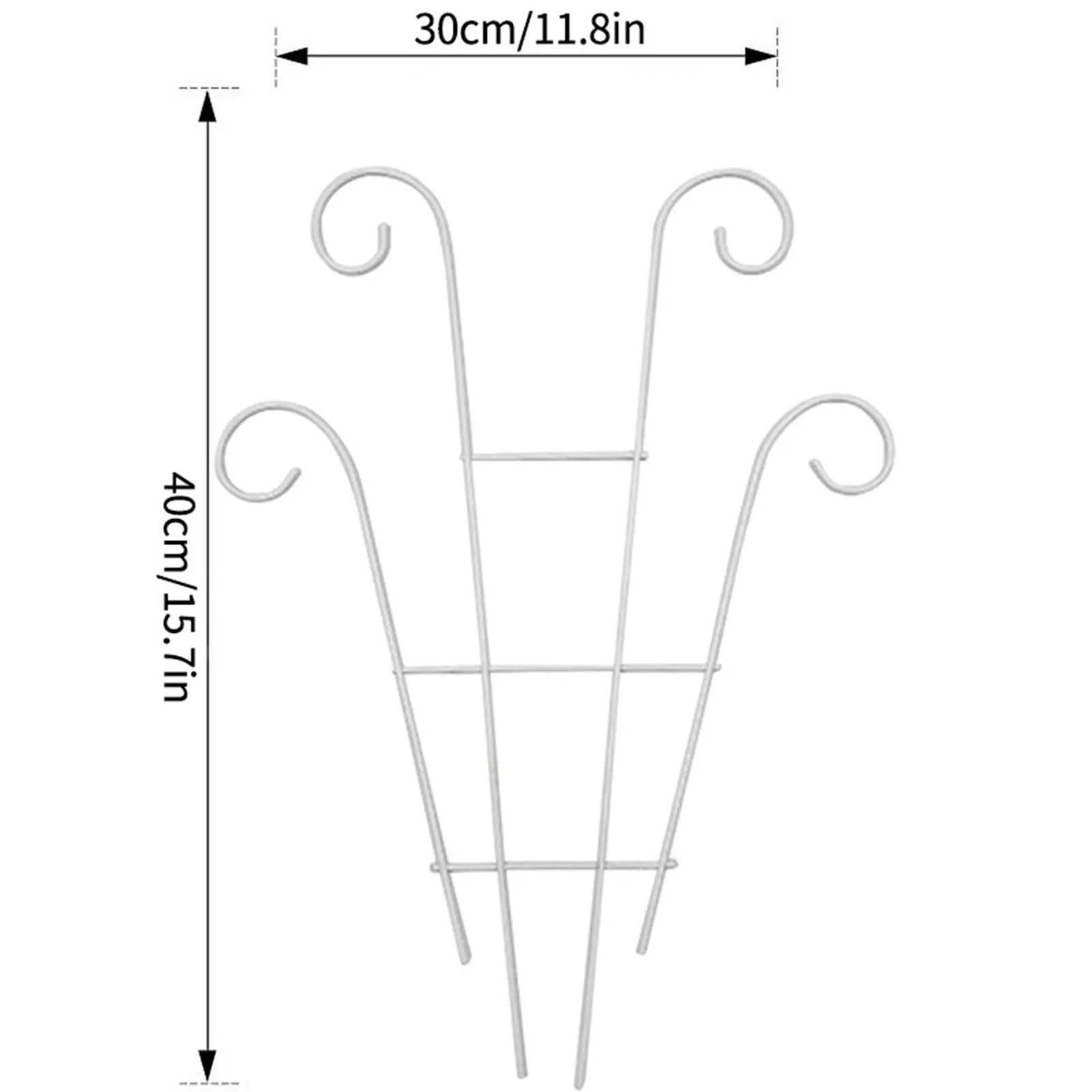 Climbing Plant Trellis Plant Support Garden Stake Stand Climbing Rack Iron Flower Trellis Frame Stand Holder Garden Decor | Color:Style 12