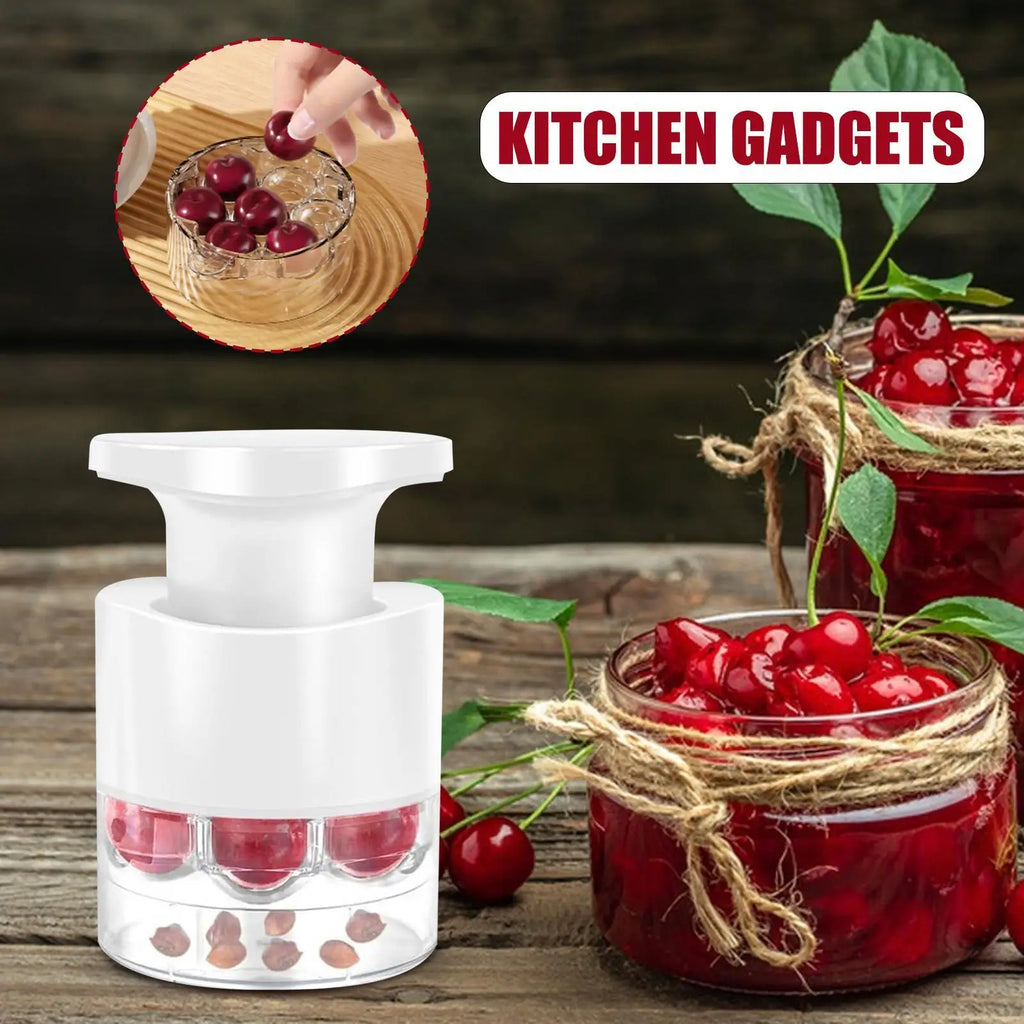 Cherry Pitter Date Squeeze Tool Stoner Remover Corer Pitter Stone Seed Remover Cherry Olive Pits Tools Kitchen Fruit Corer | 3