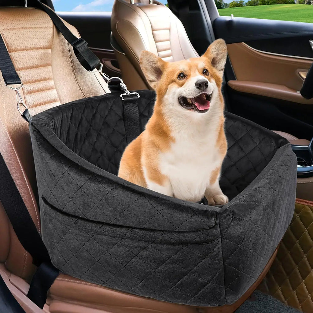 Popular Pet Car Mat Dog Cat Out Seat Mat Removable Washable Small Medium Dogs Kennel Pet Travel Nest Safety Seat for Going Out | 0