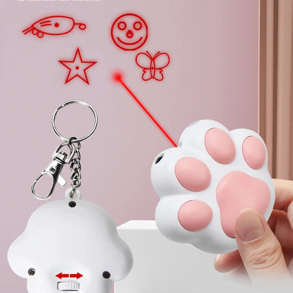 Funny Laser Pet Toys Rechargeable 5 Adjustable Patterns for Pet Dog Cats Interactive Kitten Training Chaser Cat Pets Accessories | 2