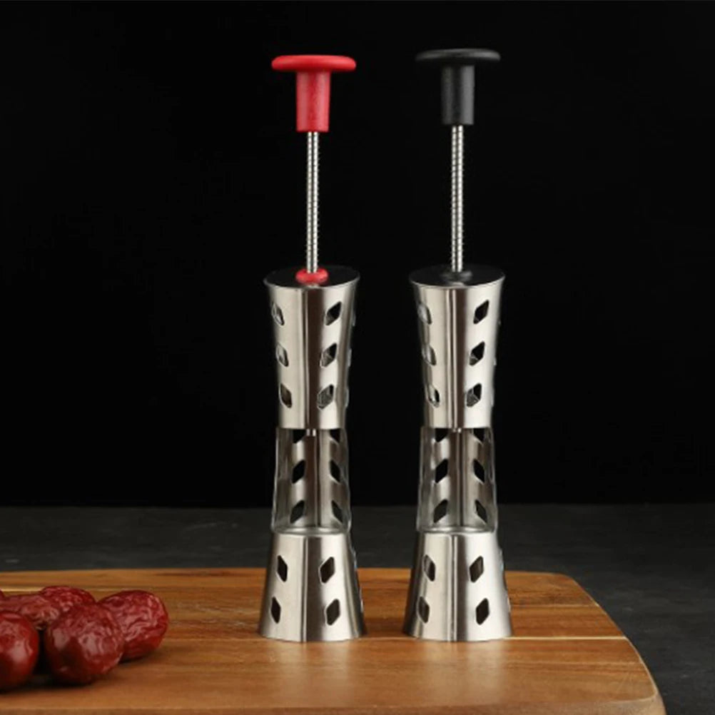 Fruit Core Remover Corer Cherry Pitter Tools Stone 304 Stainless Steel Portable | 3