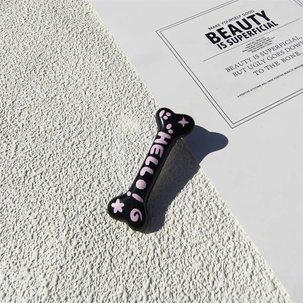 Charm Dog Hair Band Pet Dog Bone Design Fashion Hair Decoration Barrettes Hairpin Headwear Hair Clips Cat Supplies | Color:5