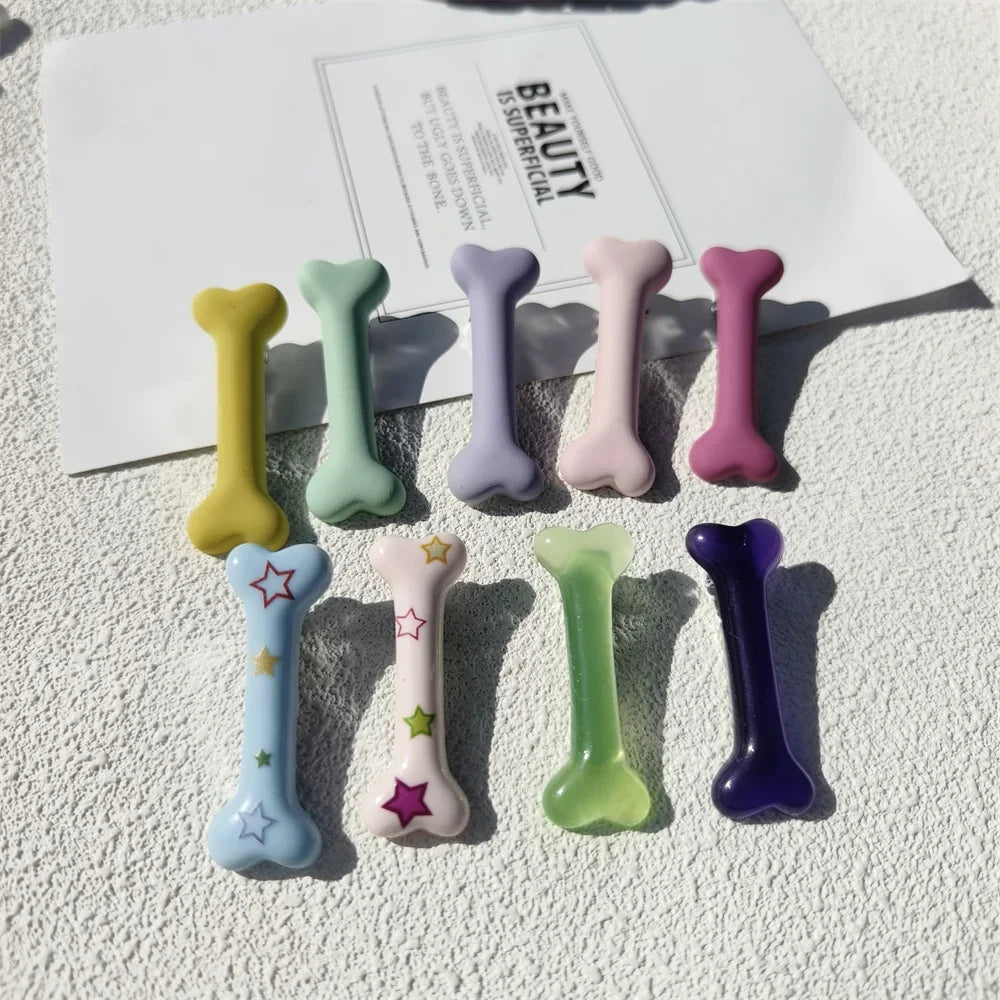 Charm Dog Hair Band Pet Dog Bone Design Fashion Hair Decoration Barrettes Hairpin Headwear Hair Clips Cat Supplies | 1