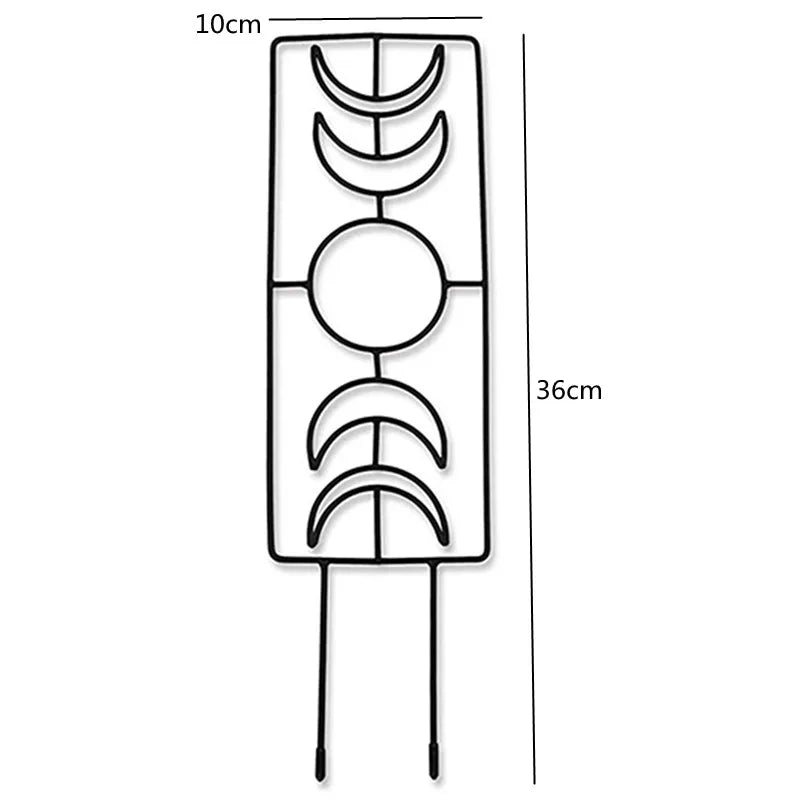 Climbing Plant Trellis Plant Support Garden Stake Stand Climbing Rack Iron Flower Trellis Frame Stand Holder Garden Decor | Color:Style 8