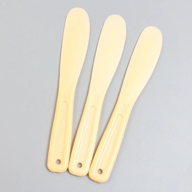 Silicone Face Mask Bowl Set Mask Stick Big Face Mask Powder Mixing Bowl Spatula Masks Brush DIY Skin Care Set Salon Beauty Tools | Color:Yellow Stick-3pcs