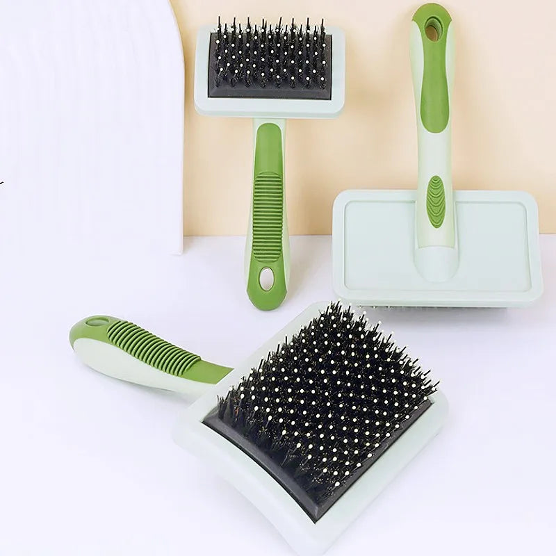 Dog Comb Pet Hair Remover No Hurt Brush for Dogs Hair Pulling Massage Dog Brush Soft Dogs Brushes Cleaning Cat Comb Pet Products | 4