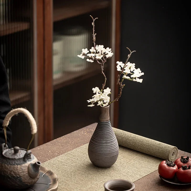 Creative Handmade Antique Ceramic Vases Modern Minimalist Ceramic Decorative Handicrafts | 2
