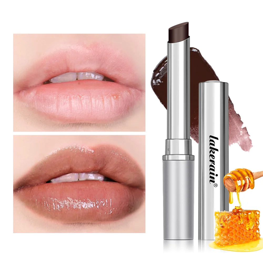 Long Lasting Moisturizing Lipstick Natural Lip Plumper Makeup Lip Plumping Gloss Cosmetics Exfoliating For Lip Care Product | Color:2pcs black