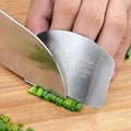 1 Pcs Stainless Steel Kitchen Tool Hand Finger Protector Knife Cut Slice Safe Guard | 0