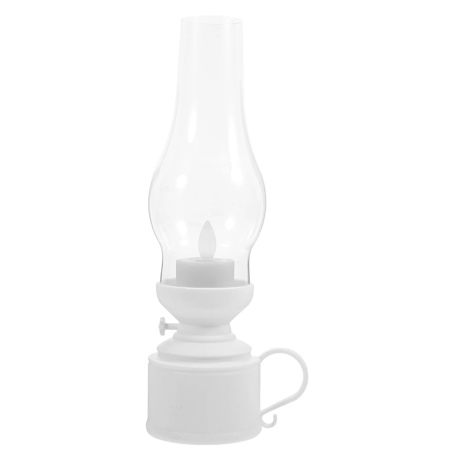 Style LED Lamp Ornament for Desk Fireplace Living Room Farmhouse Decor Electric Light Vintage Touch | 1