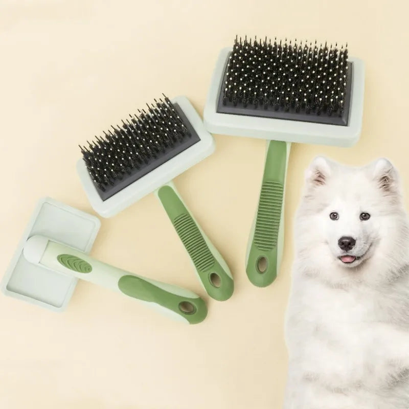 Dog Comb Pet Hair Remover No Hurt Brush for Dogs Hair Pulling Massage Dog Brush Soft Dogs Brushes Cleaning Cat Comb Pet Products | 2