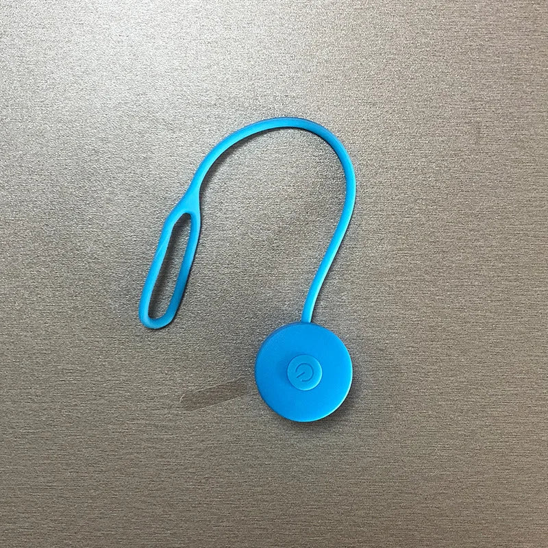 Outdoor Backpack Lights Silicone LED Night Running Warning Light Camping Riding Wind Rope Light Travel Equipment Tool Safety | Color:Blue